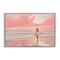 Stupell Industries Pink Sky Surfer Framed Giclee, design by LSR Design Studio